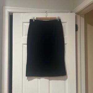 Anthropologie Black Pencil Skirt